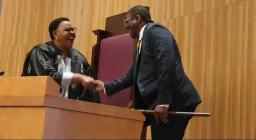 Tshabangu Sworn In As A Senator