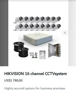 HIKVISION 16 CHANNEL CCTV