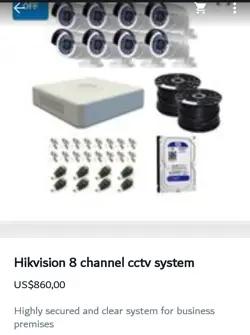 HIKVISION 8 CHANNEL CCTV