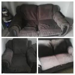 Pre loved set of 3 sofas fo