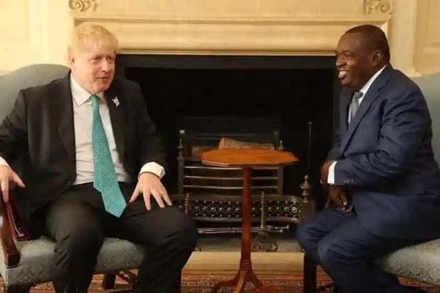 British Foreign Secretary Meets With S.B Moyo, Vows To Support Zimbabwe's Path To Reform