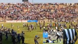 Bulawayo Police Arrest Six For Violence At Barbourfields Stadium During Highlanders Vs Dynamos Match