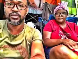 Carl Joshua Ncube, Wife Speak On Living In A Tent, Caravan