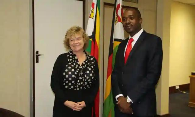 Chamisa Meets With British Ambassador Amid Allegations Of British Bias Towards Mnangagwa