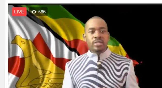 Chamisa Thanks "Voices" Standing With Zimbabwean People