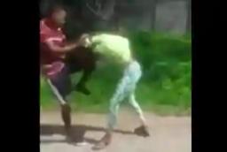 Disturbing video of Zimbabwean young man hitting a woman circulates on social media