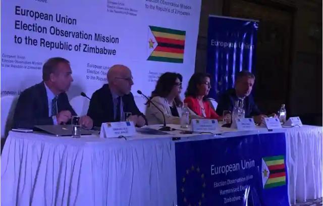 Election Failed To Meet Standards That Zimbabwe Committed Itself To - EU Election Observers Clarify