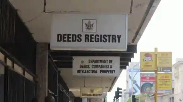 Financial Intelligence Unit Red Flags "Mess" At Deeds Registry Office