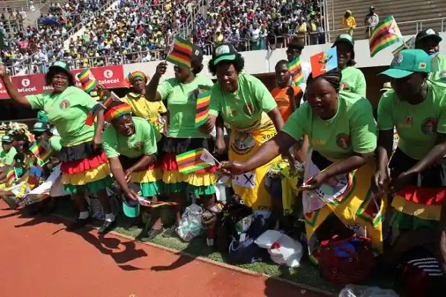 Granny In Trouble For Chanting ZANU PF Slogan While Praying At A Funeral