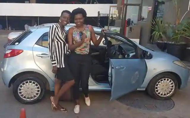 Impala Car Hire Gives Selmor Mtukudzi A Car