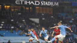Man City, Liverpool Share Spoils At Etihad, Villa Massive Win
