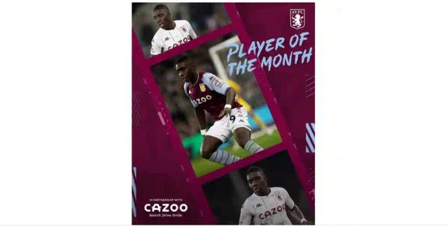Marvelous Nakamba Wins Aston Villa's Player Of The Month Award