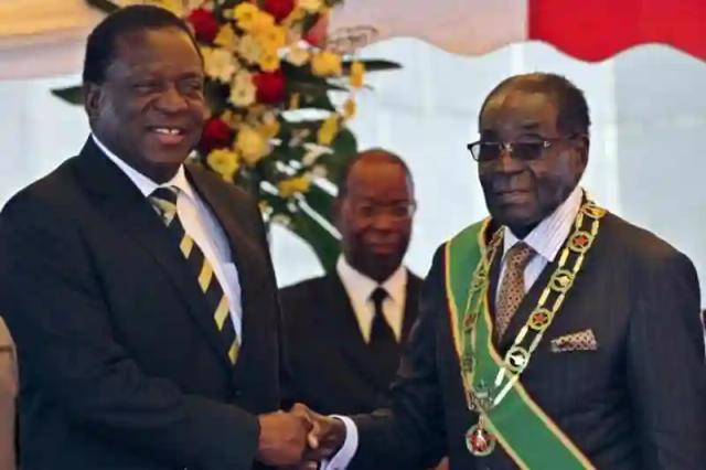 Mnangagwa Mocks Mugabe, Says Old Age Is Making Him Forgetful
