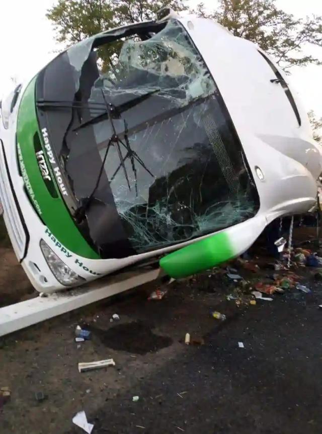 Munenzva Bus Accident: 38 Passengers Slightly Injured