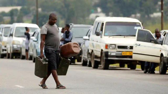 No Fuel At Service Stations Selling In Zimbabwe Dollar - Snap Survey