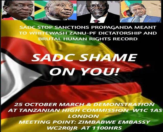 "Ours Is A Demo With Passion & Purpose," Demo Against SADC Arranged