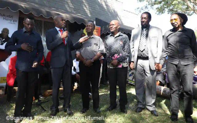 Pictures & Videos: Chamisa Attends Oliver Mtukudzi's Funeral