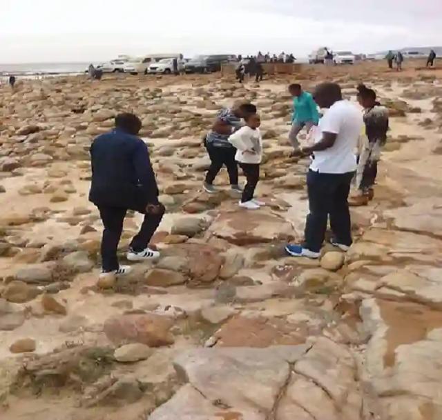 PICTURES: VP Mohadi Takes Family To Cape Town For Easter
