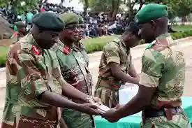 Soldiers Were Deployed At School Gates To Remove Thugs From Troubling School Children - Matemadanda