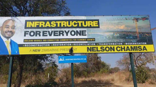 Two CCC Billboards Vandalised In Bulawayo
