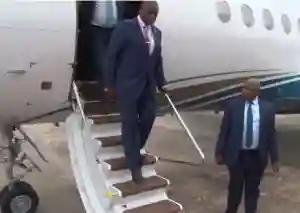 Vice President Chiwenga Back From India - Report