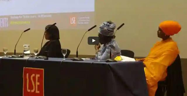Video: Joice Mujuru address London of School of Economics and Political Science