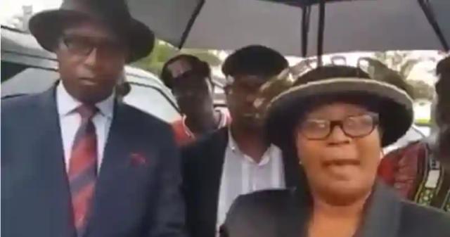 Video: Thokozani Khupe Explains How She Was Assaulted At Morgan Tsvangirai's Funeral