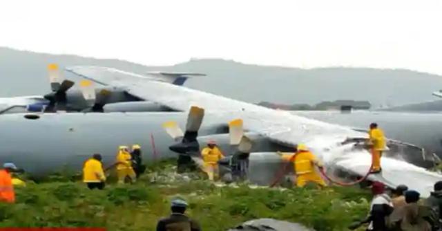 WATCH: South African Military Plane Crash Lands In DRC