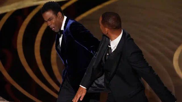 WATCH: Will Smith Hits Chris Rock On Stage At The Oscars