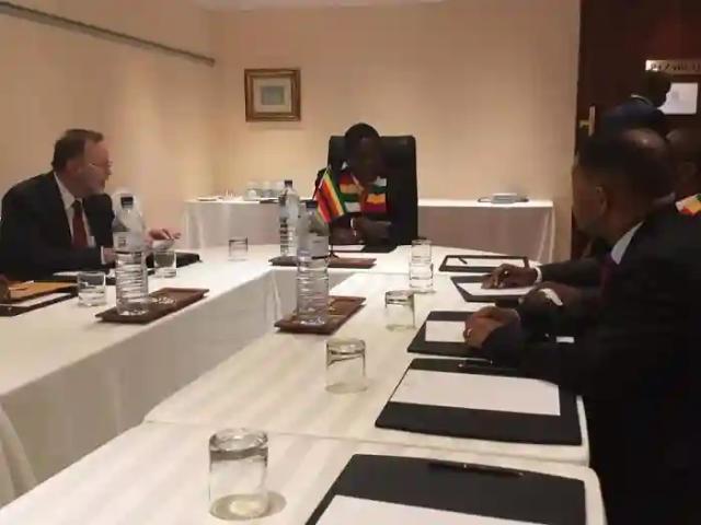 "We're Beginning To Find Common Ground," Ncube Speaks After ED/US Official Meeting