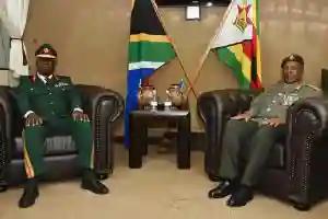 ZDF Commander In South Africa For Meetings With Counterpart