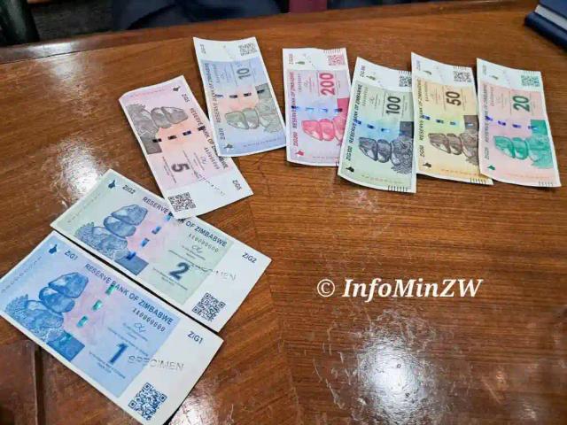 ZiG Notes And Coins To Start Circulating On 30 April - RBZ