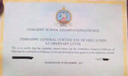 ZIMSEC Certificates For June 2023 Exams Out