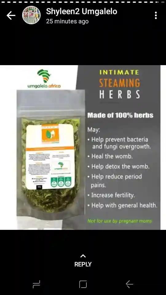 Intimate Steaming Herbs