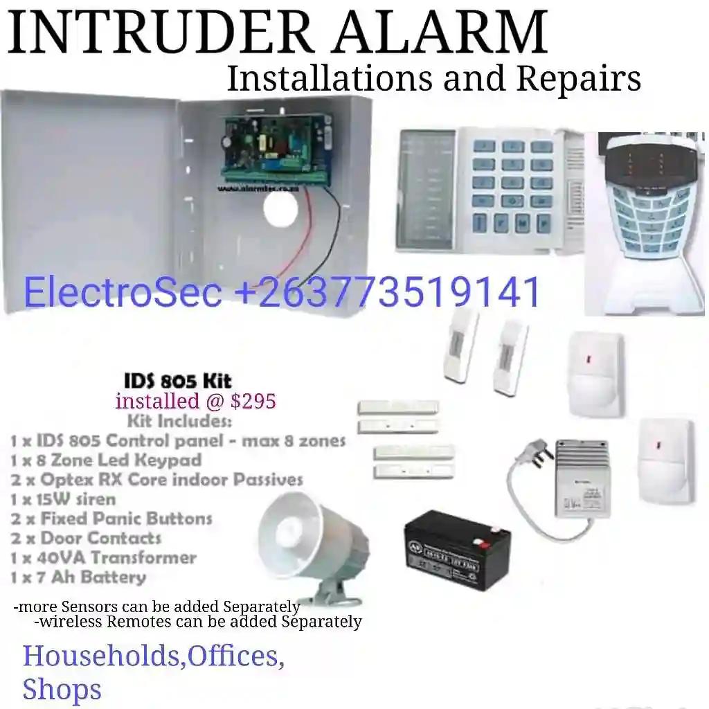Alarms installation and Repairs