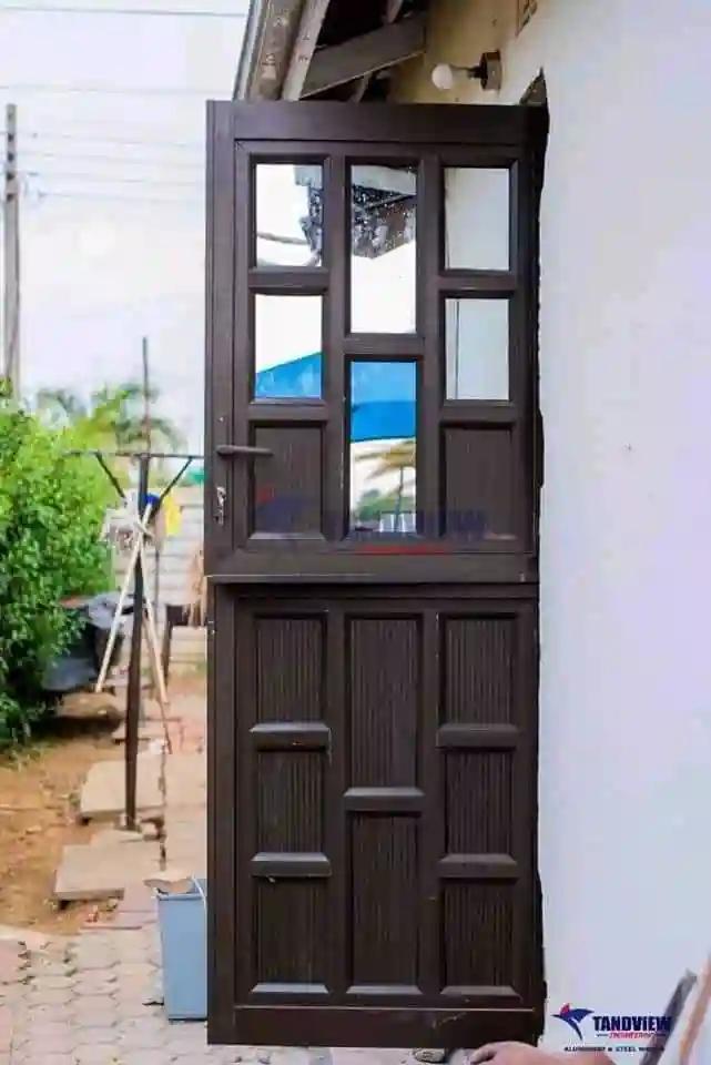 Aluminium kitchen doors 