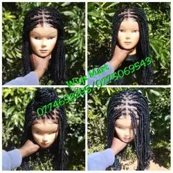 Box braid wig