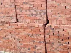 Bricks palletized