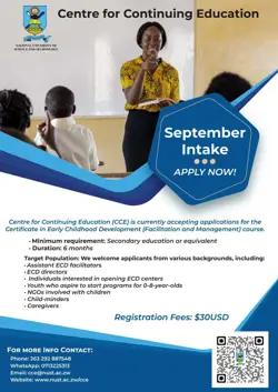 Certificate in ECD (Facilitation and Management)