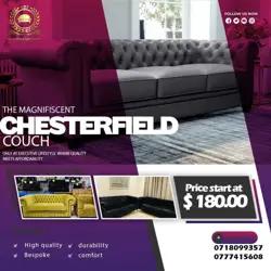 Chesterfield couch 
