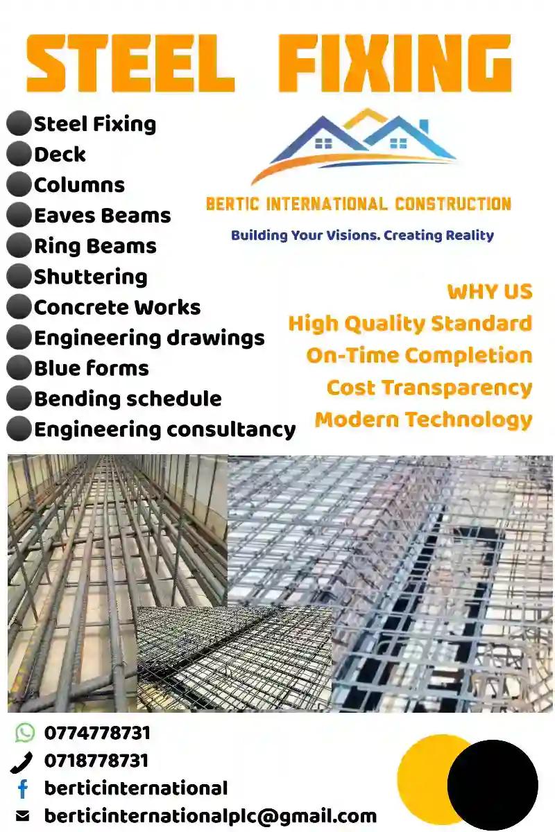 Concrete Works & Steel Fixing 