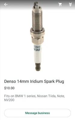 Denso Iridium Spark Plug 14mm