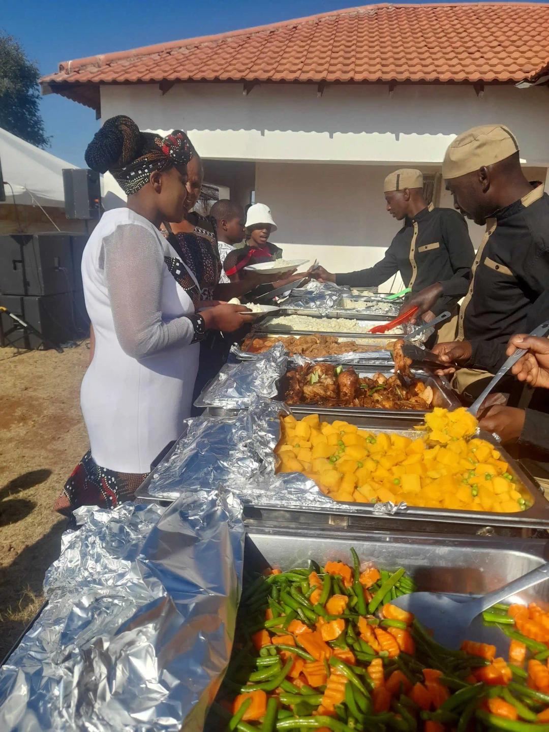 Elevated events catering bulawayo