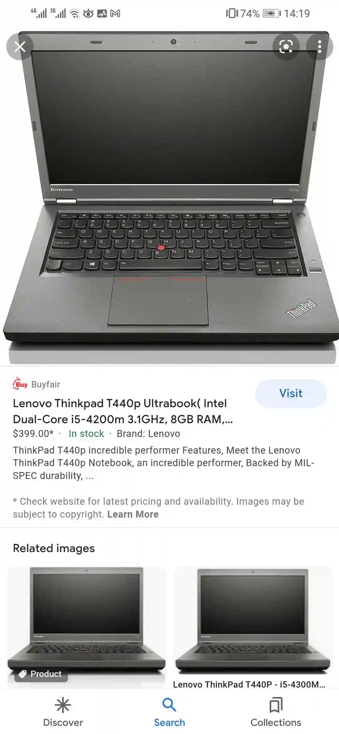 Lenovo Thinkpad t440p