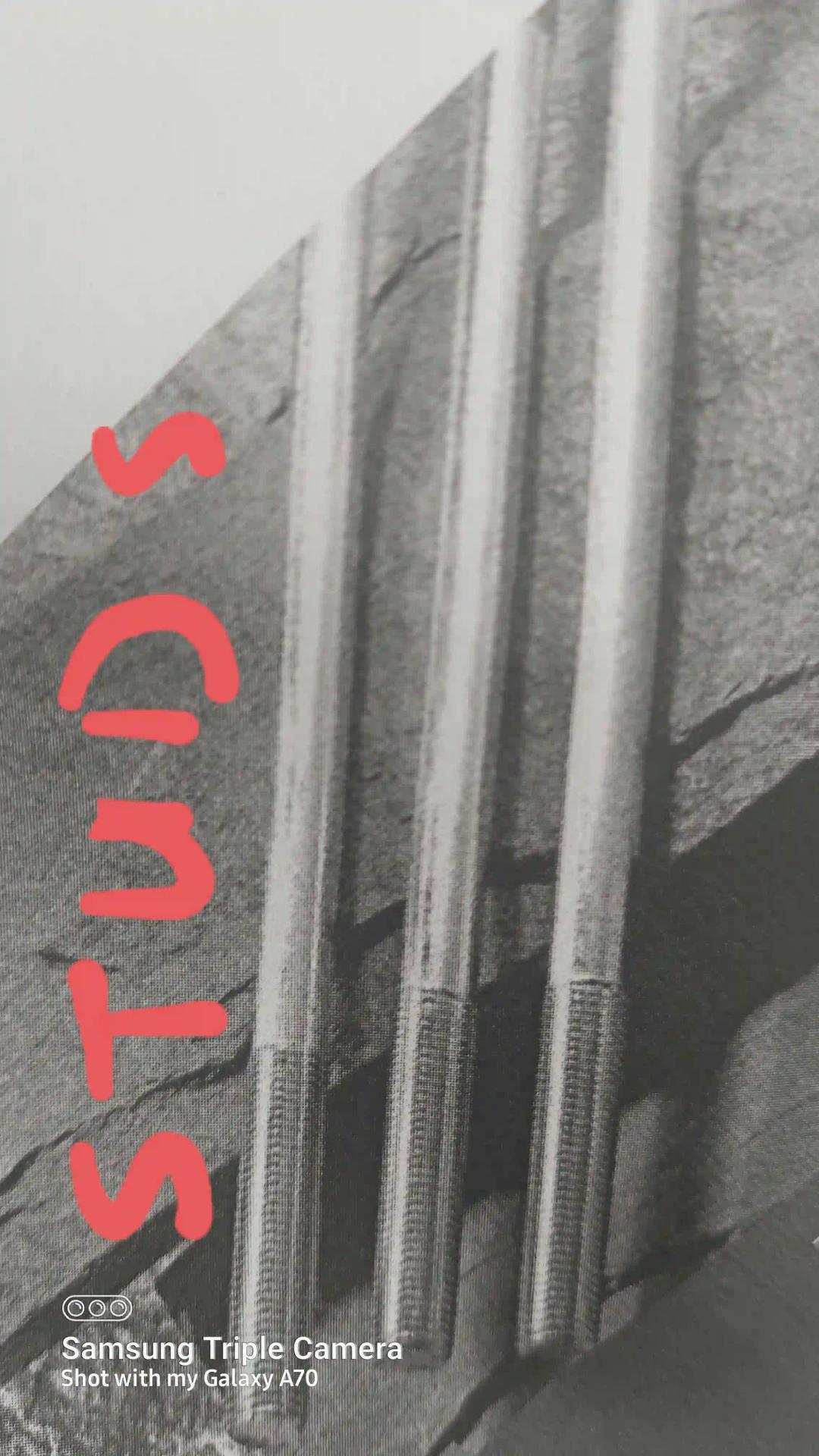 M16x1M threaded rods