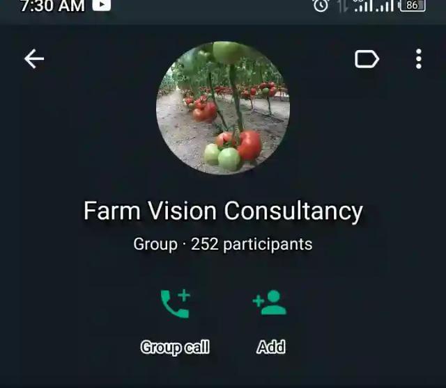 Farmer WhatsApp interactive group