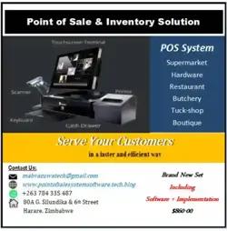 Point Of Sale System New Equipment