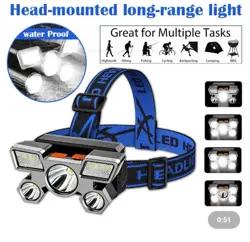 rechargeable head torch 
