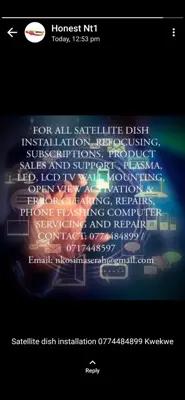 satellite dish installation 