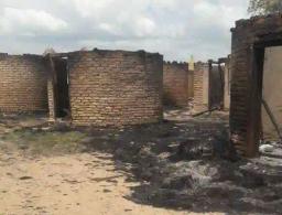 31 Huts Burn In Church Shrine Fight